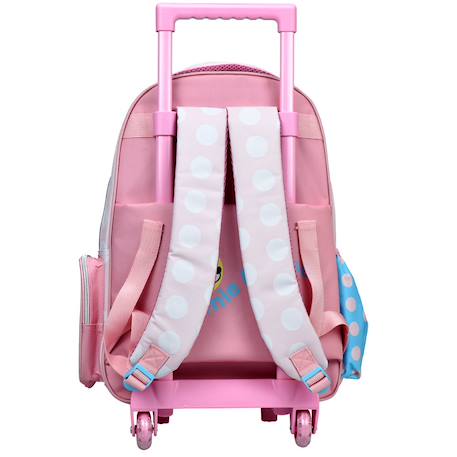 Sac à dos à roulettes fille minnie - vintage joy - haut de gamme Multicolore 3 - vertbaudet enfant 
