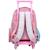 Sac à dos à roulettes fille minnie - vintage joy - haut de gamme Multicolore 3 - vertbaudet enfant 