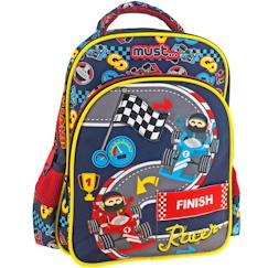 Sac à dos maternelle polyester imprimé formule 1 must racing  - vertbaudet enfant