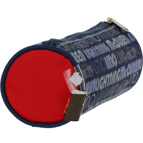 Trousse ronde synthétique cars lightning mcqueen Bleu marine 2 - vertbaudet enfant 