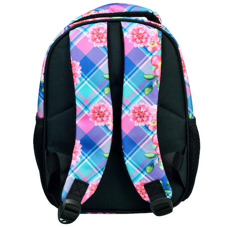 Sac à dos maternelle motif chien tissu synthétique bmu-back me up Blanc / rose / bleu 3 - vertbaudet enfant 