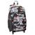 Sac à dos à roulettes rip curl ozone 49 cm - avec compartiment pour ordinateur Noir / rouge / gris 1 - vertbaudet enfant 