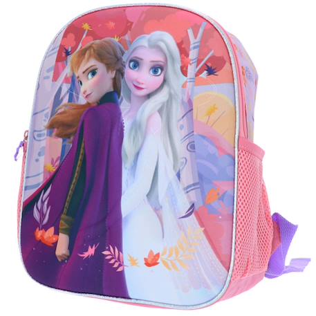 Fille-Accessoires-Sac à dos maternelle résistant reine des neiges ii personnages elsa et anna 32 cm