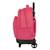 Sac à dos à roulettes blackfit8 fraise 45 cm trolley haut de gamme Multicolore 2 - vertbaudet enfant 