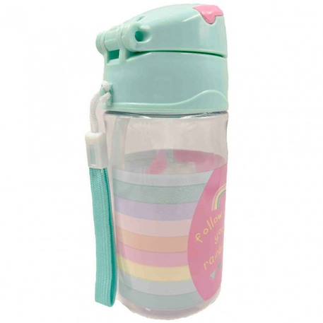 Gourde paille licorne arc-en-ciel 350 ml bpa free – fisher-price Blanc / rose / clair / gris 2 - vertbaudet enfant 