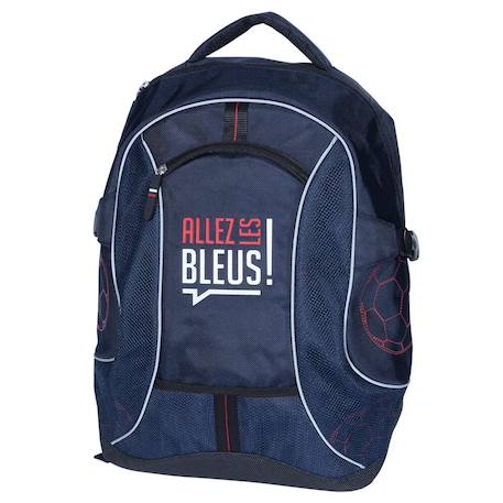 Sac à dos scolaire garçon textile haut de gamme allez les bleus 42 cm  - vertbaudet enfant