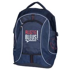 Sac à dos scolaire textile haut de gamme allez les bleus 42 cm  - vertbaudet enfant