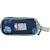 Trousse scolaire tissu imprimé nba basket usa 2 compartiments zippés Bleu marine/gris froid 1 - vertbaudet enfant 