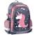 Sac à dos scolaire licorne 2 compartiments 38 cm qualité premium Bleu / rose 1 - vertbaudet enfant 