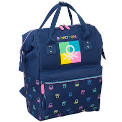 Sac à dos benetton cool avec compartiment pour ordinateur 40 cm  - vertbaudet enfant