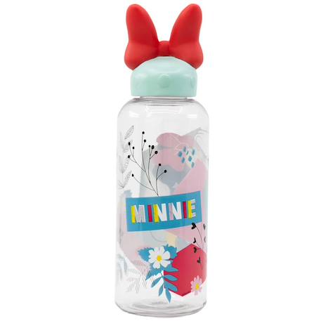 Gourde minnie 3d en plastique sans bpa 560 ml Noir / rose / foncé / noir 3 - vertbaudet enfant 