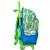 Sac à roulettes maternelle motif grenouille fisher-price 30 cm Bleu / vert / blanc 3 - vertbaudet enfant 
