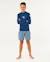 T-shirt anti-uv waves upf manches longues enfant Light navy+Vitamin c 4 - vertbaudet enfant 