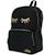 Sac à dos scolaire miss lemonade cmp aspect mat avec applique pailletée Noir 1 - vertbaudet enfant 