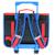 Cartable à roulettes garçon spiderman avec rabat pvc imprimé brillant Bleu / rouge / noir 2 - vertbaudet enfant 