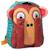 Sac à dos maternelle fille rembourré motif singe 3d Multicolore 1 - vertbaudet enfant 