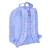 Sac à dos enfant benetton lilas à cœurs 42x32x15 cm Violet clair 3 - vertbaudet enfant 