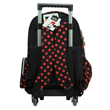 Sac à dos à roulettes fille minnie mouse - disney - haut de gamme Multicolore 3 - vertbaudet enfant 