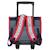 Cartable à roulettes fille 38 cm hello kitty kiss 2 compartiments hello kitty Gris / rouge / bleu 3 - vertbaudet enfant 
