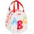 Sac goûter isotherme alphabet 22 cm - sac déjeuner Multicolore 1 - vertbaudet enfant 