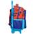 Sac trolley maternelle rescue wheels pat patrouille 30 cm Bleu / rouge 2 - vertbaudet enfant 