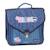 Cartable maternelle chacha miaou 36 cm 2 compartiments polyester – kidabord Bleu / bleu / marine+Gris 1 - vertbaudet enfant 