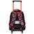Sac à roulettes garçon cmp en tissu imprimé manettes Noir / rouge / bleu 2 - vertbaudet enfant 