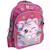 Sac à dos maternelle fille imprimé chaton love 31 cm Violet/rose 1 - vertbaudet enfant 
