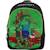 Sac à dos scolaire garçon imprimé creeper qualité supérieure minecraft Noir / vert 3 - vertbaudet enfant 