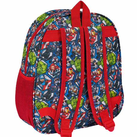 Sac à dos avengers 3d maternelle - 33 cm - haut de gamme - marvel Multicolore 2 - vertbaudet enfant 