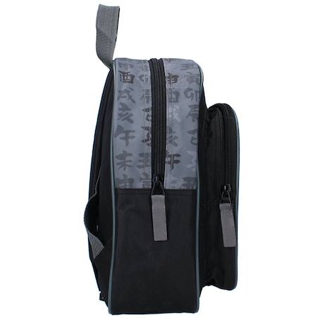 Sac à dos maternelle imprimé naruto en tissu résistant Noir / gris 2 - vertbaudet enfant 