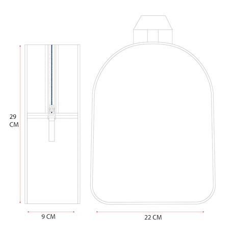Sac à dos garçon avengers imprimé marvel en textile résistant Bleu marine 2 - vertbaudet enfant 