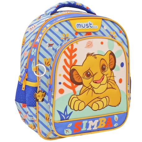 Fille-Accessoires-Sac à dos maternelle imprimé simba tissu doux disney