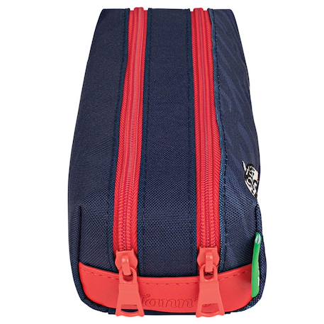 Trousse double 21,5 cm - 2 cpt - collection scolaire 2025 (aaron) Multicolore 3 - vertbaudet enfant 