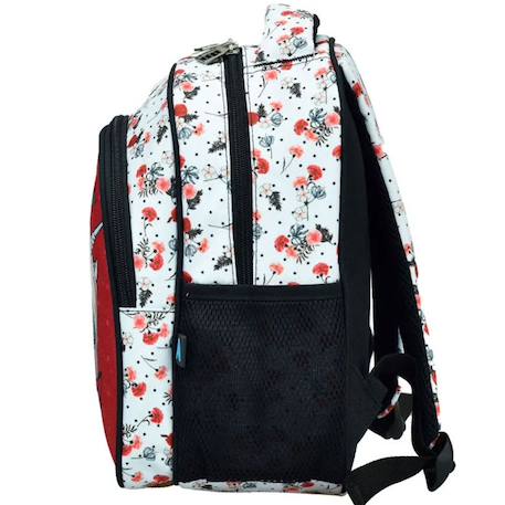 Sac à dos maternelle fille motif licorne 30 cm Blanc / rouge / noir 2 - vertbaudet enfant 