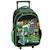 Sac à dos à roulettes tortue ninja bros 46 cm - 2 compartiments Noir / vert 1 - vertbaudet enfant 