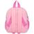 Sac à dos maternelle fille 29 cm gabbys dollhouse zippé 2 poches Blanc / rose / clair 3 - vertbaudet enfant 