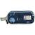 Trousse scolaire garçon tissu imprimé nba basket usa 2 compartiments zippés Bleu marine/gris froid 2 - vertbaudet enfant 