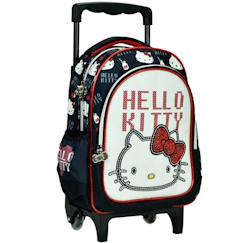 Sac à dos à roulettes hello kitty heart strass 30 cm trolley maternelle  - vertbaudet enfant