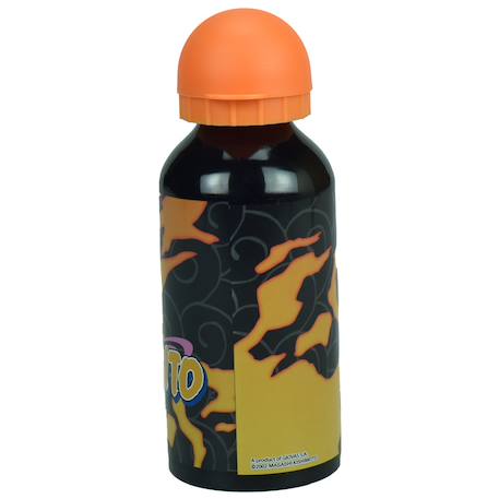 Bouteille garçon en aluminium naruto shippuden 520 ml Noir / orange / clair / blanc 2 - vertbaudet enfant 
