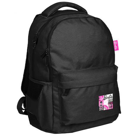 Fille-Accessoires-Cartable, trousse-Sac à dos fille 2 compartiments barbie "born to play" 41 cm