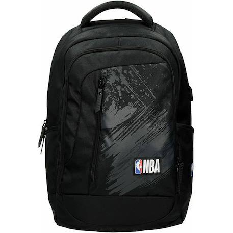 Sac à dos scolaire garçon nba basket usa urban 48 cm Noir / gris 2 - vertbaudet enfant 