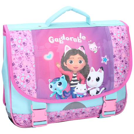 Fille-Accessoires-Cartable, trousse-Cartable fille gabby et la maison magique – 2 compartiments 38 cm – gabby et la maison magique (z)