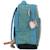 Sac à dos enfant teo jasmin jasmine cat 42 cm à 2 compartiments zippés Bleu+Multicolore+Turquoise/gris/blanc 7 - vertbaudet enfant 
