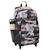 Sac à dos à roulettes rip curl ozone 49 cm - avec compartiment pour ordinateur Noir / rouge / gris 4 - vertbaudet enfant 