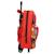 Trolley garçon 3d cars lightning mcqueen en polyester sac à dos roulettes Rouge 3 - vertbaudet enfant 