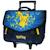 Cartable à roulettes pikachu pokémon 2 compartiments 41 cm Bleu / jaune 1 - vertbaudet enfant 