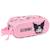 Trousse à crayons safta kuromi 3d en simili cuir Rose 1 - vertbaudet enfant 