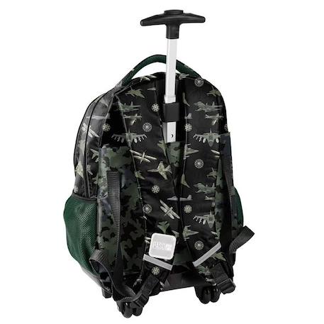 Sac à dos à roulettes air force flying academy 48 cm - cartable trolley Multicolore 3 - vertbaudet enfant 