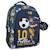 Sac à dos enfant garçon football follow the dream 2 compartiments 43 cm Bleu / jaune / blanc 1 - vertbaudet enfant 